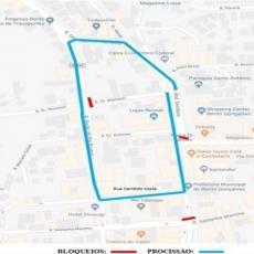 Festividades de Santo Antônio devem reunir 20 mil fiéis no Centro de Bento santo antonio