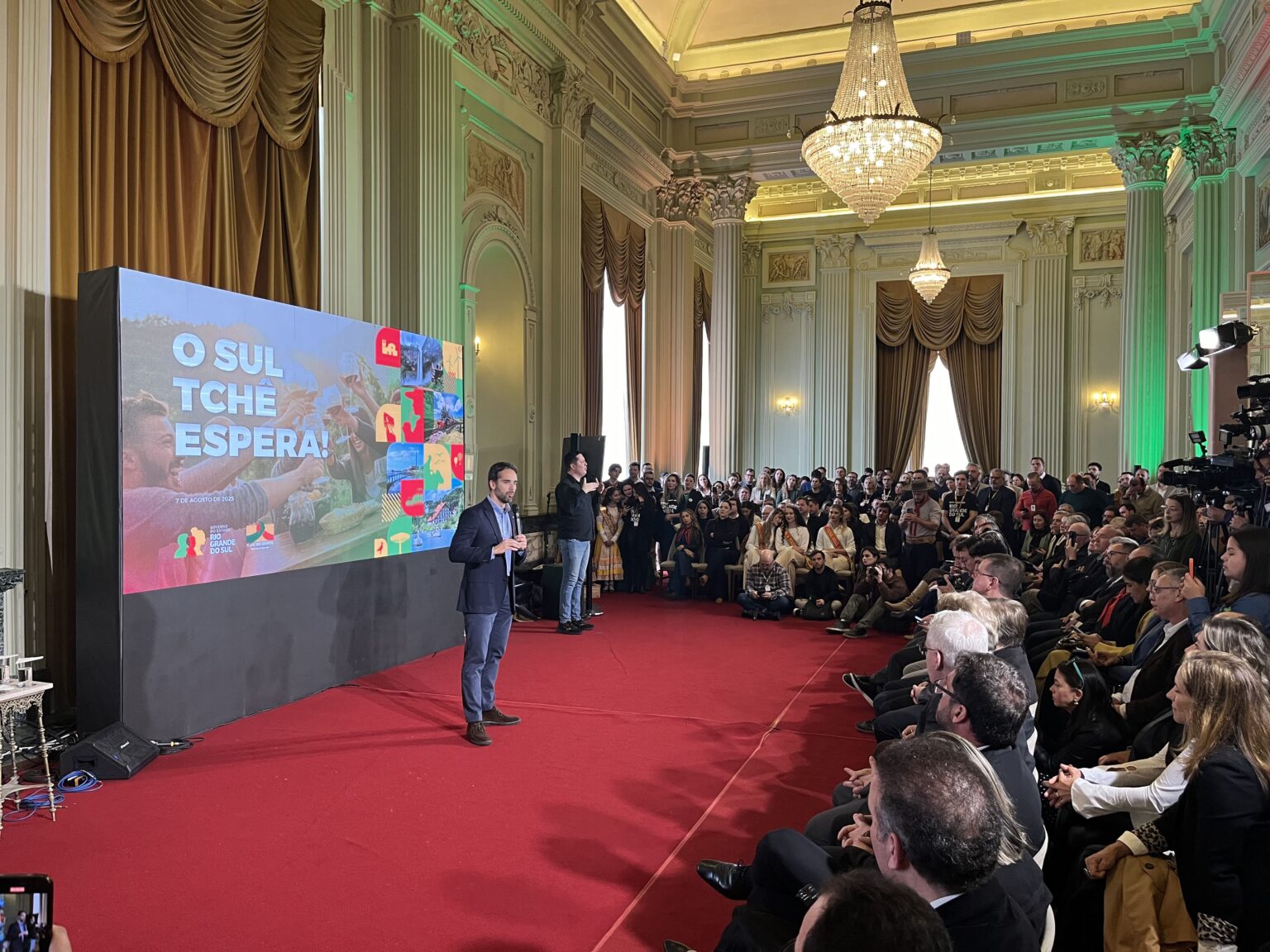 Secretaria de Turismo lançamento da campanha “O Sul Tchê